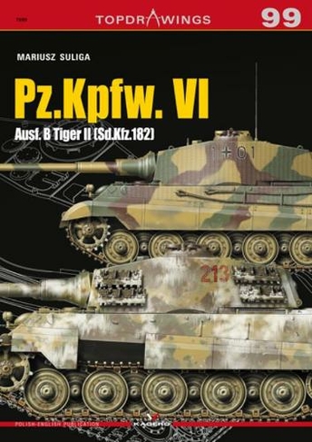 Pz Kpfw Vi Ausf B Tiger Ii Sd Kfz 1 Top Drawings By Mariusz Suliga Whsmith