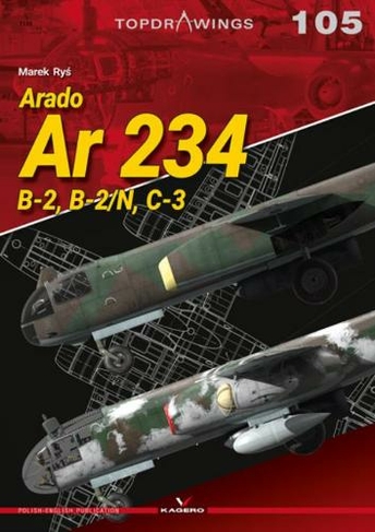 Arado Ar 234 B 2 B 2 N C 3 Top Drawings By Marek Rys Whsmith