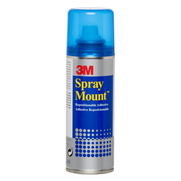 3M 3M Spray Mount Spray Adhesive 200ml | Arts & Crafts > Cutting, Adhesives & Glue > Spray Adhesive