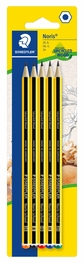 Staedtler Staedtler Noris Pencil Assorted Grades Pack of 5 | Drawing Tools > Pencils > Pencils