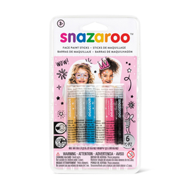 Snazaroo 6 Face Paint Sticks Fantasy