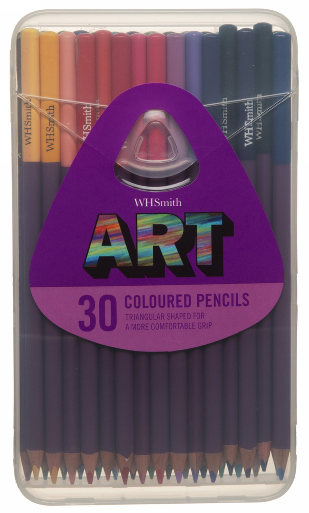 WHSmith Art Colouring Pencils (Pack of 30) WHSmith