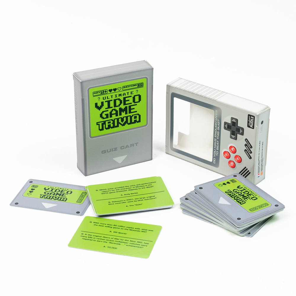 Professor Puzzle Video Game Trivia Quiz Card Game WHSmith