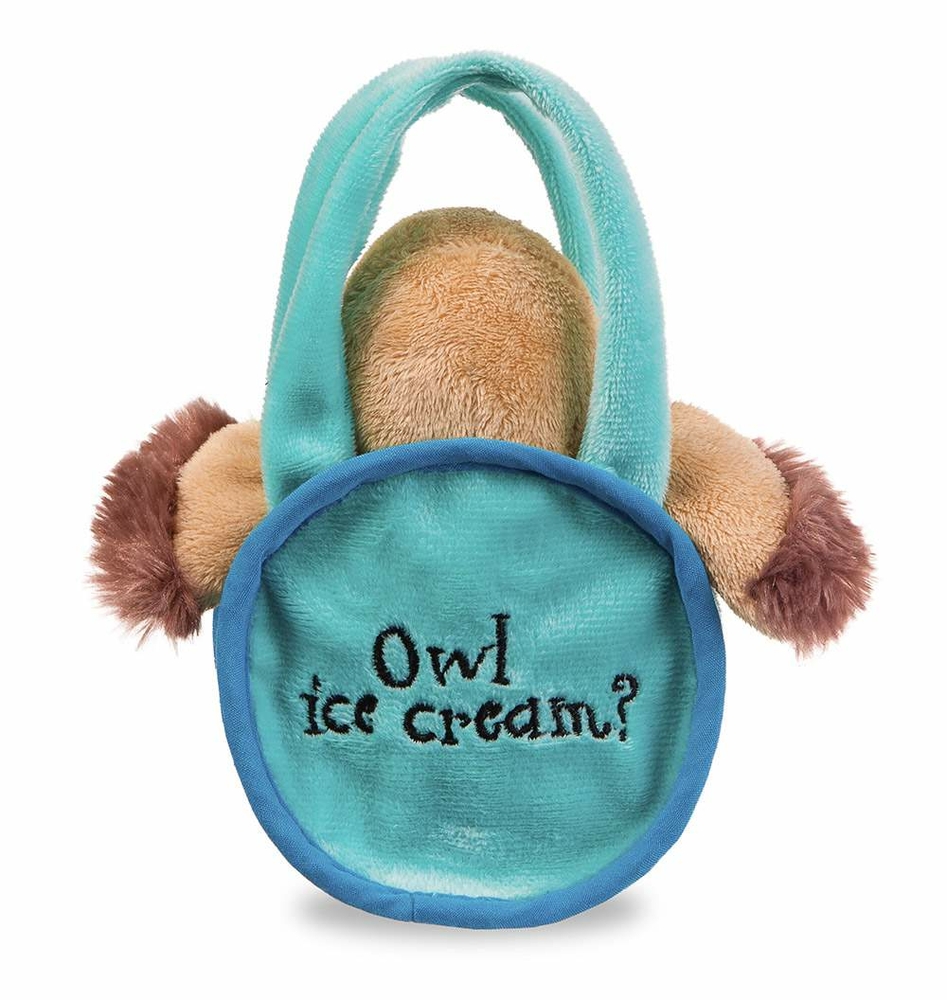 The Gruffalo Fancy Pal Owl Gift Bag Plush Soft Toy 5" 