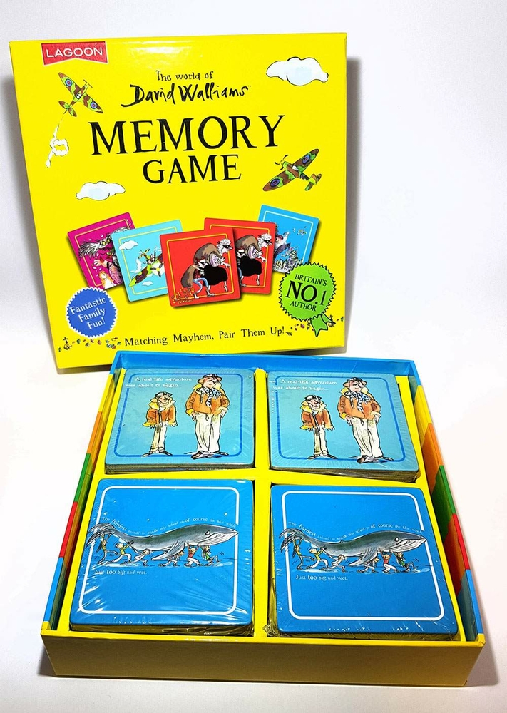 The World of David Walliams Memory Game/Pairs Game Lagoon Group 